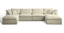 Load image into Gallery viewer, SANDBAR SECTIONAL IN WHITE CREAM LINEN