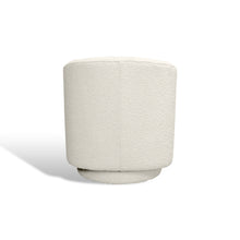 Load image into Gallery viewer, Barrel Boucle Swivel Accent Chair