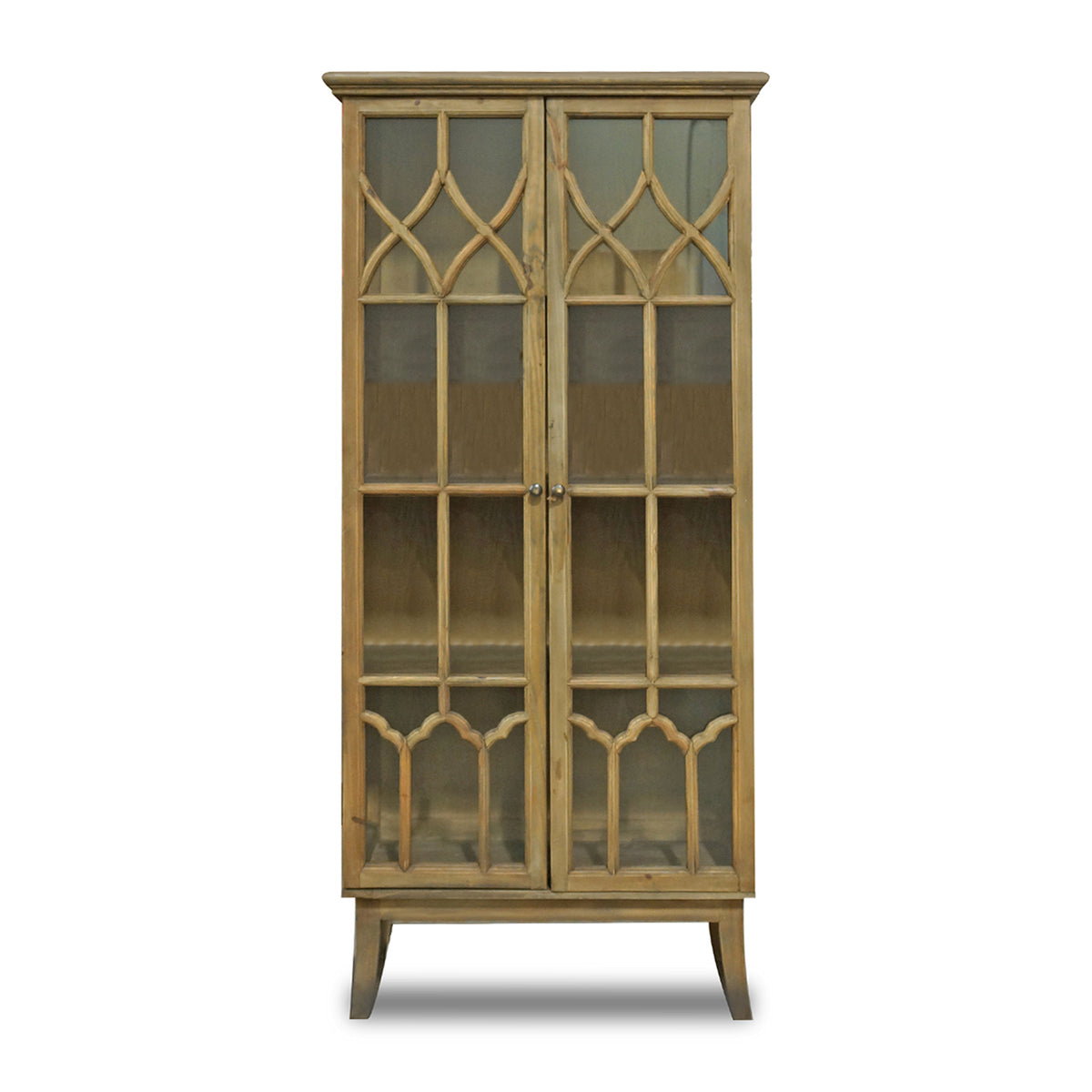 CATHEDRAL GLASS CABINET – Primitive Collections