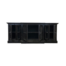Load image into Gallery viewer, FRENCH CASEMENT MEDIA CONSOLE IN BLACK