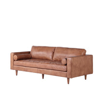 Load image into Gallery viewer, ROMA SOFA IN COGNAC LEATHER