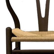 Load image into Gallery viewer, WISHBONE ISLAND COUNTER STOOL - BLACK