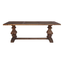 Load image into Gallery viewer, BALUSTRADE DINING TABLE - NATURAL