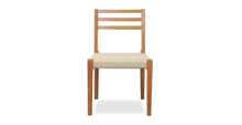 Load image into Gallery viewer, AVA DINING CHAIR - NATURAL SEAT (2 PER BOX)