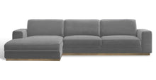 Load image into Gallery viewer, LANDON PLATFORM SECTIONAL IN STONE