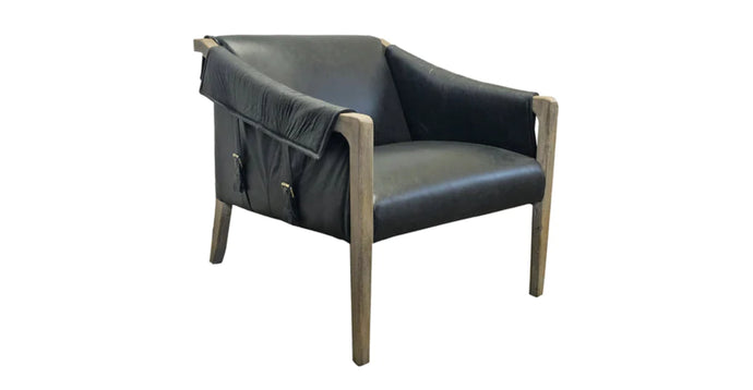 MEDORA LEATHER ACCENT CHAIR