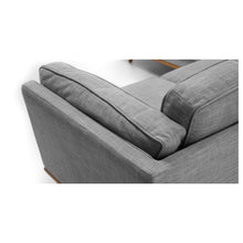 Load image into Gallery viewer, MACADAMIA SECTIONAL IN PEBBLE GREY