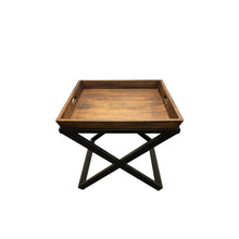 Load image into Gallery viewer, MONACO SQUARE TRAY TOP SIDE TABLE