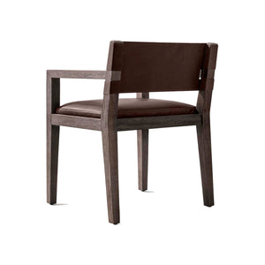 PACKSADDLE LEATHER ARM DINING CHAIR