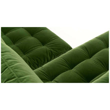 Load image into Gallery viewer, ROMA SECTIONAL IN GREEN VELVET