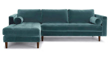 Load image into Gallery viewer, ROMA SECTIONAL IN SPA BLUE