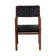 Load image into Gallery viewer, ST. AUGUSTINE LEATHER DINING CHAIR WITH ARMS