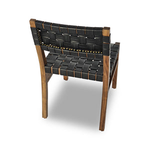ST. AUGUSTINE LEATHER DINING CHAIR