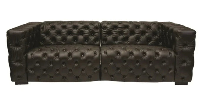 Winston Reclining Sofa Motion Collection in Burnham Chocolate Leather