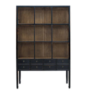 Load image into Gallery viewer, ZOE CABINET-NATURAL BLACK FRAME