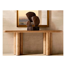 Load image into Gallery viewer, BERGEN CYLINDER CONSOLE TABLE