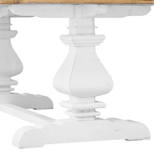 Load image into Gallery viewer, BALUSTRADE DINING TABLE - WHITE