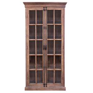 BARRET DOUBLE CASEMENT CABINET IN NATURAL