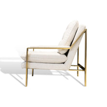 Load image into Gallery viewer, Bayou Boucle Chair in Brushed Gold