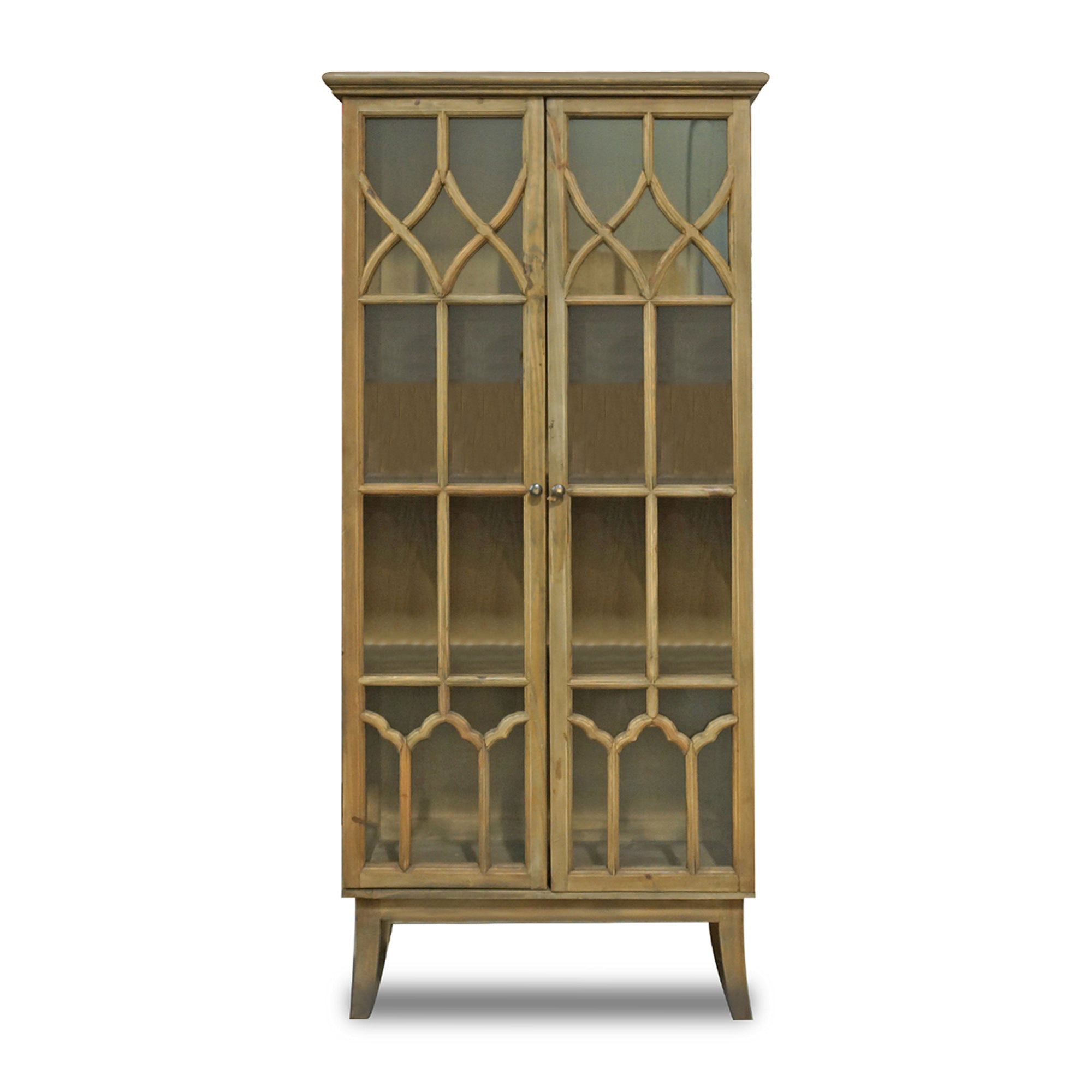 CATHEDRAL GLASS CABINET – Primitive Collections