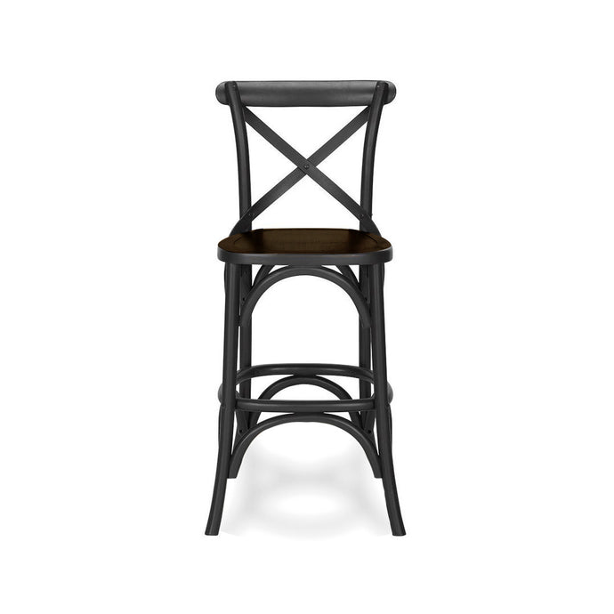 SALOON ISLAND COUNTER STOOL BLACK (2 Per Box)