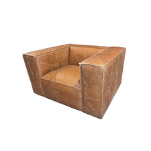 Load image into Gallery viewer, COOPER LEATHER CHAIR in BROWN