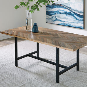 RECLAIMED MOZAIC DINING TABLE