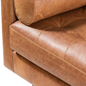 ROMA CHAIR IN COGNAC LEATHER