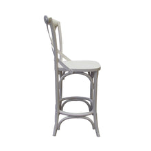Load image into Gallery viewer, SALOON ISLAND COUNTER STOOL WHITE (2 Per Box)