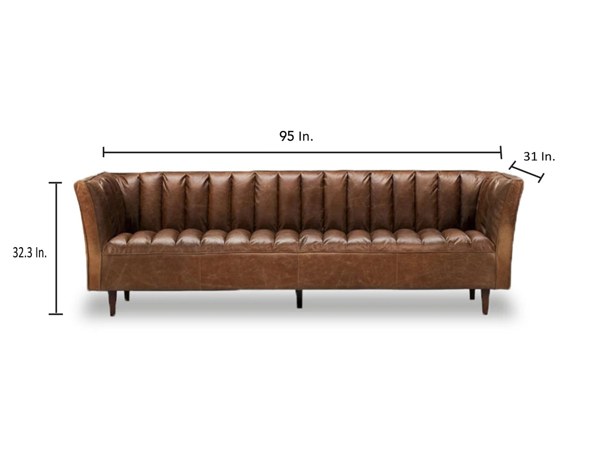 PAX LEATHER SOFA – Primitive Collections