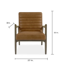 Load image into Gallery viewer, DENMARK ACCENT CHAIR in CARAMEL