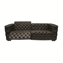 Load image into Gallery viewer, Winston Reclining Sofa Motion Collection in Burnham Chocolate Leather