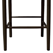 Load image into Gallery viewer, WISHBONE ISLAND COUNTER STOOL - BLACK