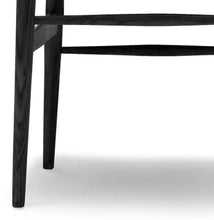 Load image into Gallery viewer, CLASSIC WISHBONE DINING CHAIR - BLACK (2 PER BOX)